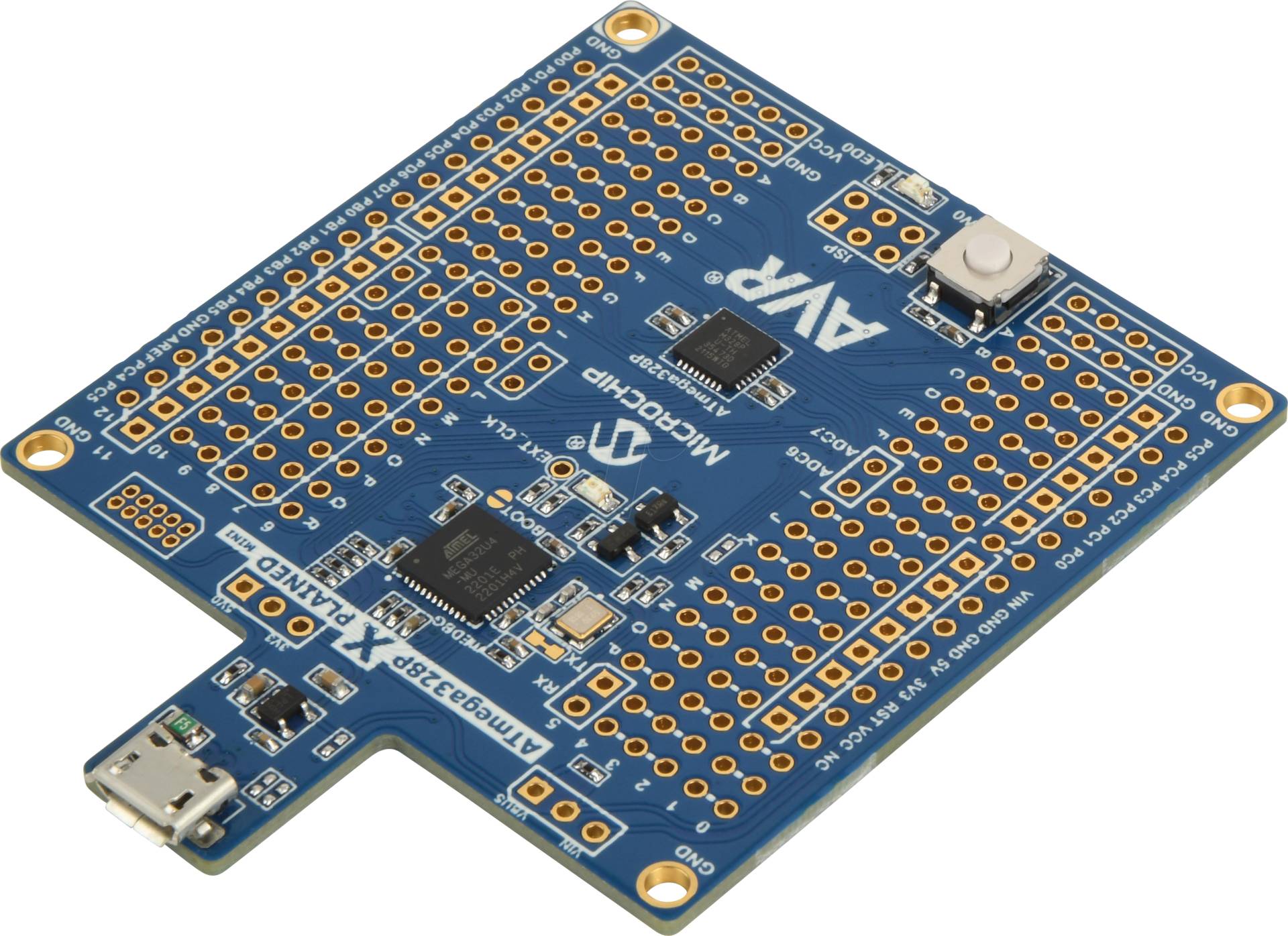 ATMEGA328PXMINI - ATmega328P Xplained Mini Entwicklungskit von MICROCHIP