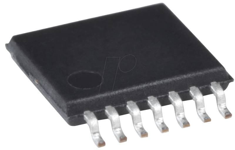MCP 41HV51-10K - Digitalpoti, 1-Kanal, 255 Schritte, 10 kOhm, TSSOP-14 von MICROCHIP