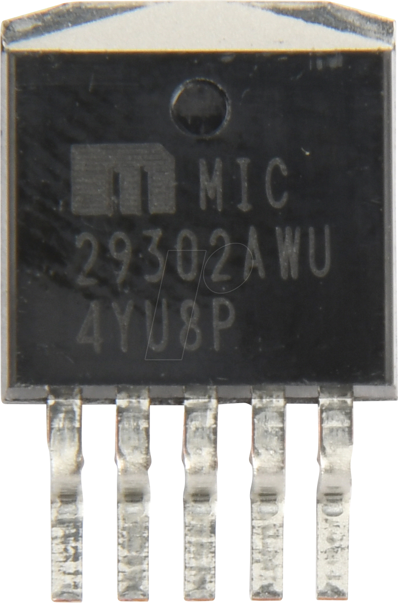 MIC29302AWUTR - LDO, Uout 1,25..25V, Uin 2,25..26V, 3A, DDPAK-5 MIC29302AWUTR - LDO, Uout 1,25..25V, Uin 2,25..26V, 3A, DDPAK-5 von MICROCHIP