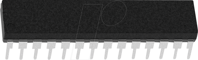 PIC 16F73-I/SP - MCU, PICmicro, 7 KB, 20 MHz, S-DIL-28 von MICROCHIP