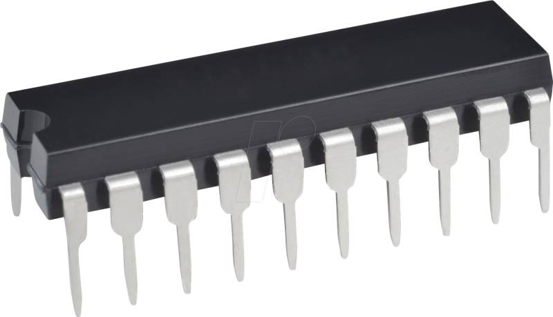 PIC 18F13K22-IP - MCU, PICmicro, 8 KB, 64 MHz, DIL-20 von MICROCHIP