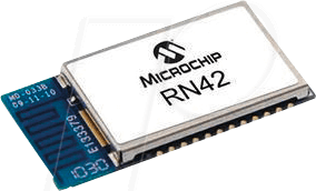 RN42-I/RM - Bluetooth-Modul v2.1+EDR 10 m Klasse 2 3...3.6 VDC von MICROCHIP