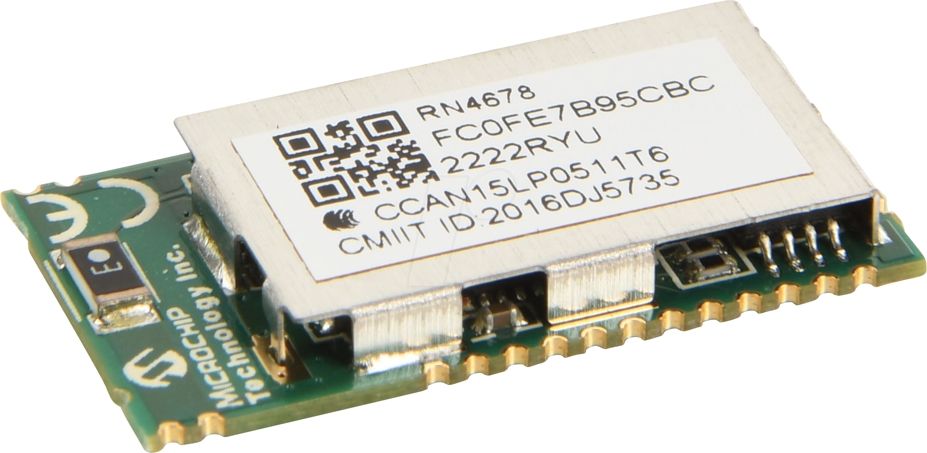 RN4678APL-122 - Bluetooth-Modul, BT 5, BR/EDR/LE, 3,3-4,2 V von MICROCHIP