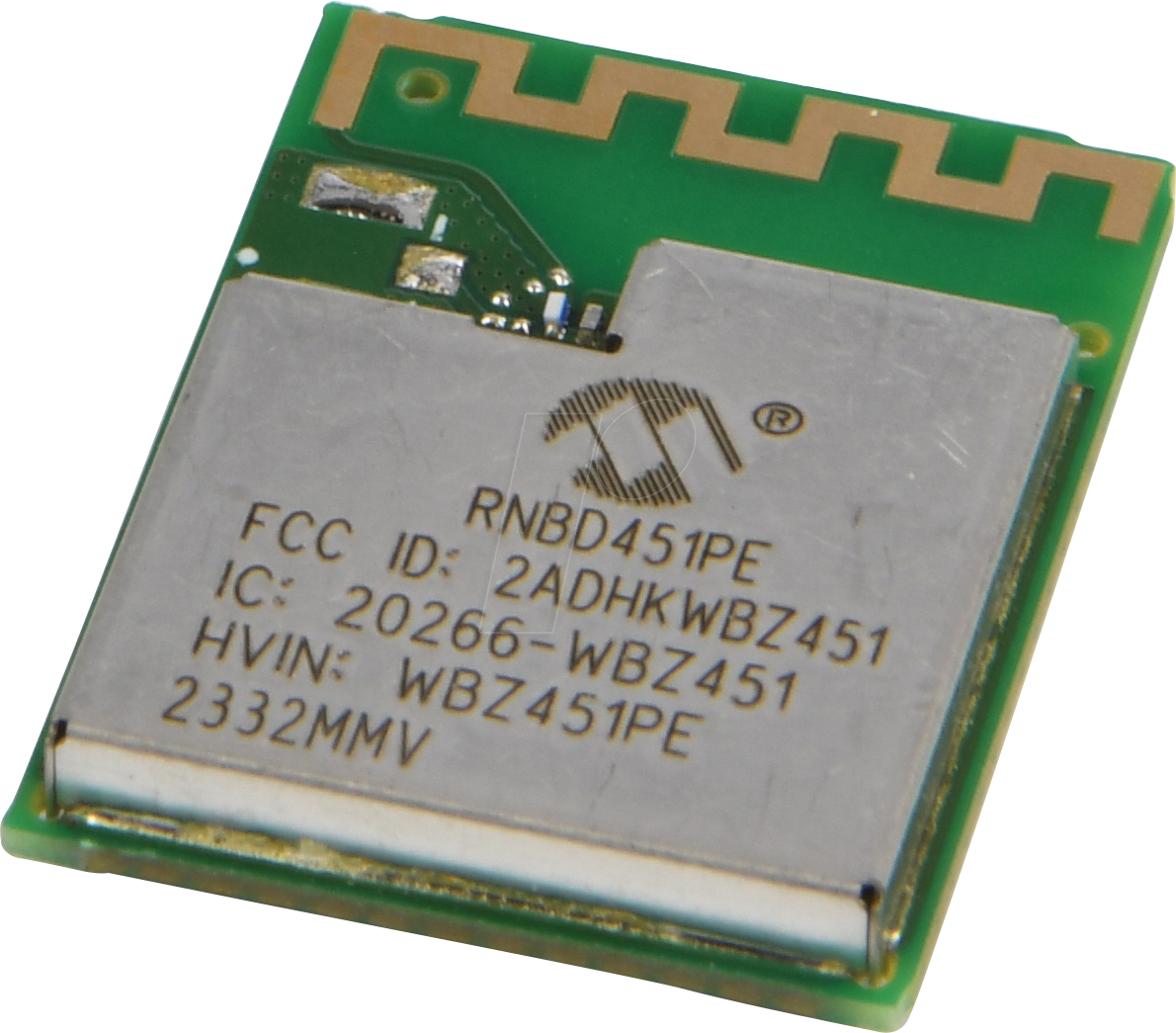 RNBD451PE-I100 - Bluetooth-Modul, BT 5.2, BLE von MICROCHIP