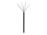 MicroConnect - Bulk-Kabel - 100 m - UTP - CAT 6 - Outdoor, massiv - schwarz von MICROCONNECT