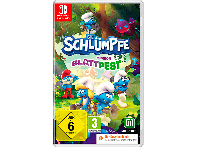 Die Schlümpfe: Mission Blattpest - [Nintendo Switch] von MICROIDS