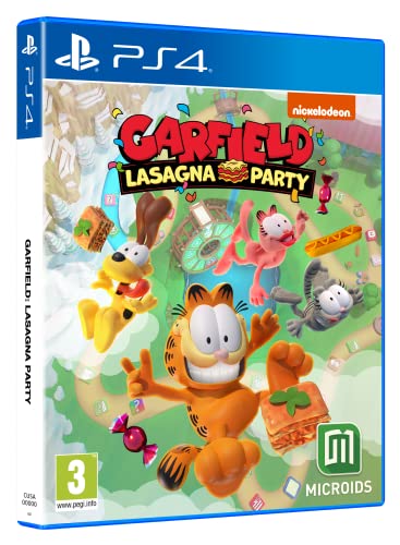 Garfield Lasagna Party PS4 -Spiel von MICROÏDS