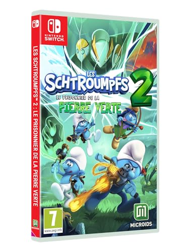 Die Schlümpfe 2 Der Gefangene des Grünen Steins Nintendo Switch-Spiel von MICROIDS