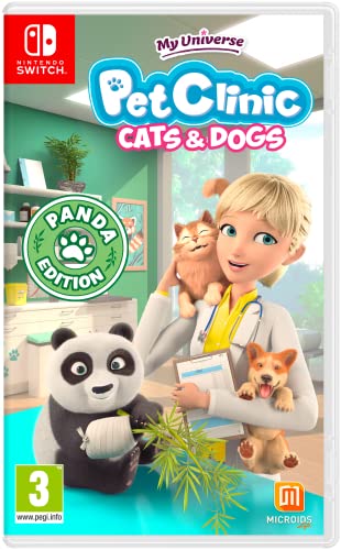 Microids My Universe – PET CLINIC CATS & DOGS – Panda Special Edition Spanisch Nintendo Switch von MICROÏDS