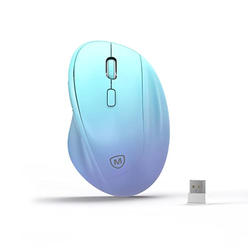 MICROPACK Digitally Yours Ergonomic Mouse Wireless, Bluepurple von MICROPACK Digitally Yours