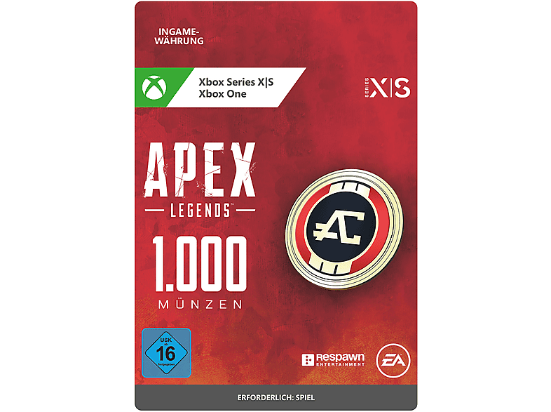 APEX LEGENDS 1000 COINS - [Xbox Series X S & Xbox One] von MICROSOFT