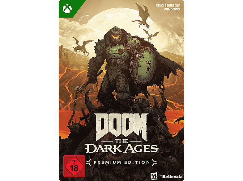 DOOM: THE DARK AGES PREMIUM EDITION - [Xbox Series X S & Windows PC] von MICROSOFT
