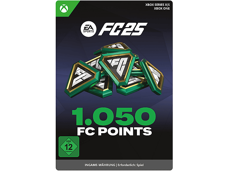 EA SPORTS FC 25 - POINTS 1050 [Xbox Series X S & Xbox One] von MICROSOFT