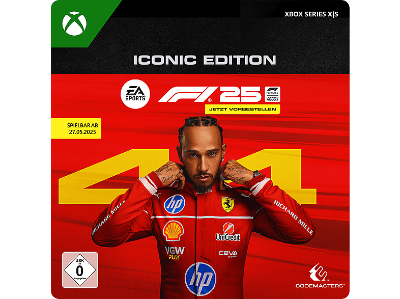 F1 25: Iconic Edition (Time-Limited) - PRE-PURCHASE [Xbox Series X S] von MICROSOFT