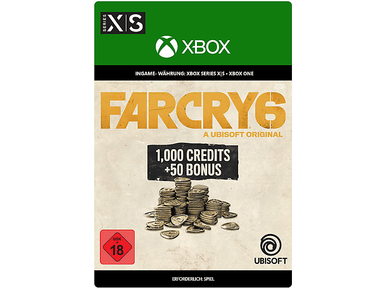 FAR CRY 6 VC S PACK 1050 CREDITS - [Xbox Series X S & Xbox One] von MICROSOFT