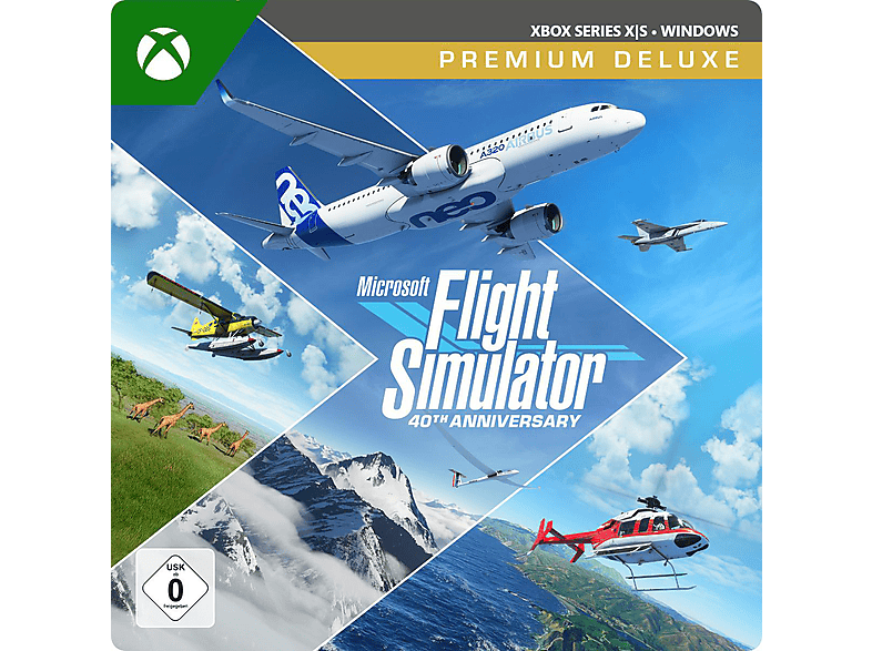 FLIGHT SIMULATOR 40TH ANNIVERSARY PREMIUM DELUXE - [Multiplattform] von MICROSOFT