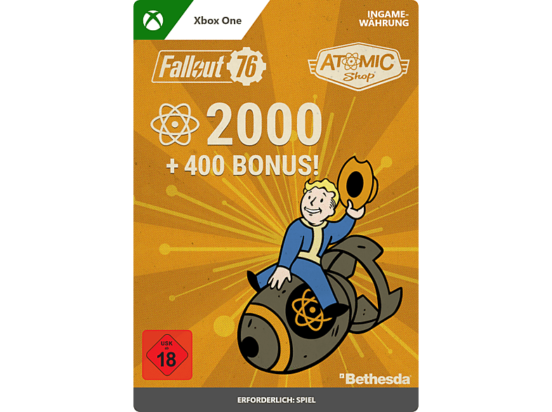 Fallout 76 2000 + 400 Atoms - [Xbox One] von MICROSOFT