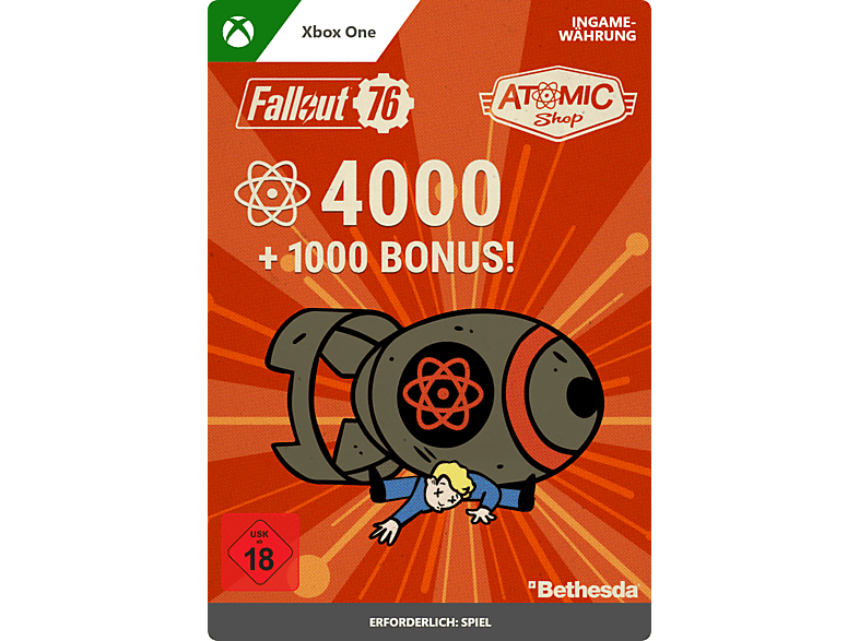 Fallout 76 4000 +1000 Atoms - [Xbox One] von MICROSOFT