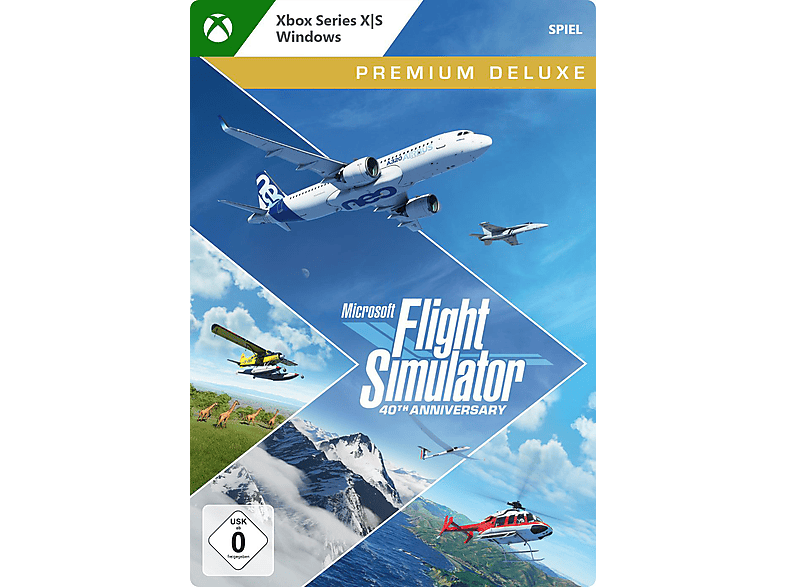 Flight Simulator 40th Anniversary Premium Deluxe Edition - [Multiplattform] von MICROSOFT