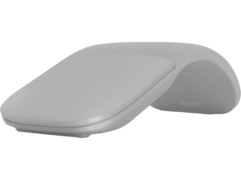 MICROSOFT Surface Arc Mouse Funkmaus, Hellgrau von MICROSOFT