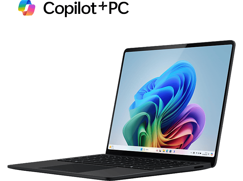 MICROSOFT Surface Laptop, Copilot+ PC, 7. Edition, Notebook, mit 13,8 Zoll Display Touchscreen, Qualcomm Snapdragon X Plus,X1P-64-100 Prozessor, 16 GB RAM, 512 SSD, Adreno™ Onboard Graphics, Graphit, Windows 11 Home von MICROSOFT