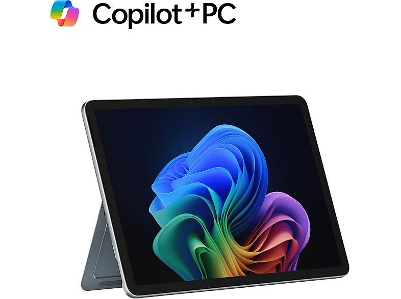 MICROSOFT Surface Pro, Copilot+ PC, Neuestes Modell, 1. Edition, Tablet Convertible, mit 12 Zoll Display Touchscreen, Qualcomm Snapdragon X Plus X1P-42-100 Prozessor, 16 GB RAM, 512 UFS, Adreno™ Onboard Graphics, Ozean, Windows 11 Home von MICROSOFT