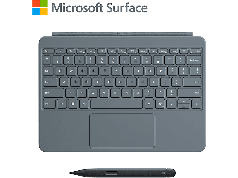 MICROSOFT Surface Pro 12" Keyboard mit Slim Pen kompatibel (1. Edition) Tastatur Ozean von MICROSOFT