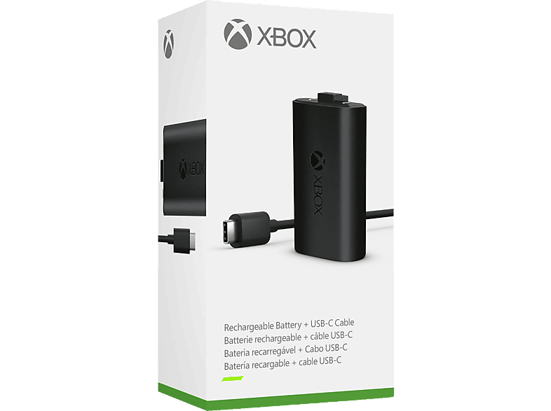 MICROSOFT Xbox Play & Charge Kit, Schwarz MICROSOFT Xbox Play & Charge Kit, Schwarz von MICROSOFT