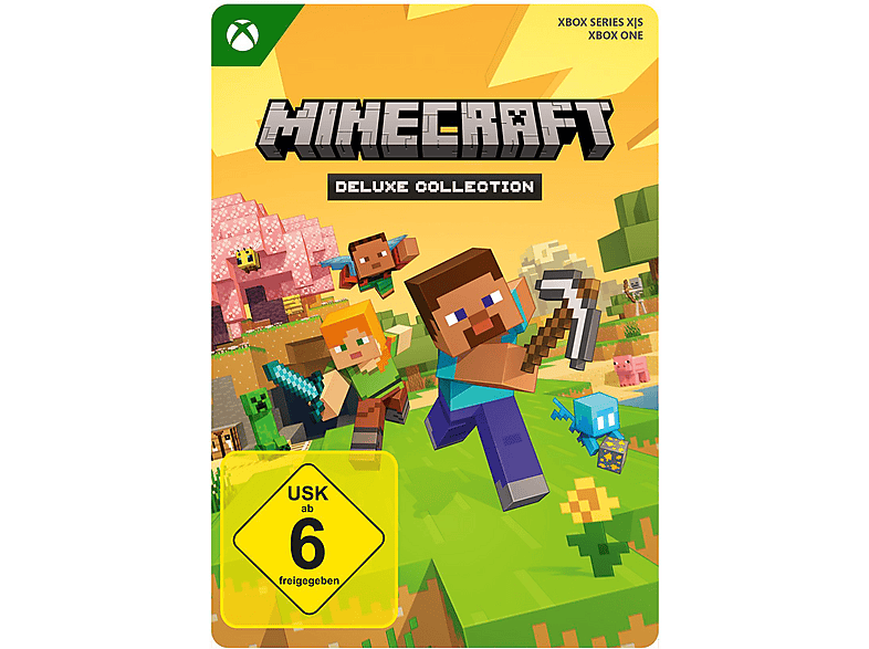 Minecraft Deluxe Collection (Digitaler Code) - [Xbox Series X S & Xbox One] von MICROSOFT