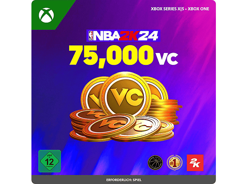 NBA 2K24 75000 VC - [Xbox Series X S & Xbox One] von MICROSOFT