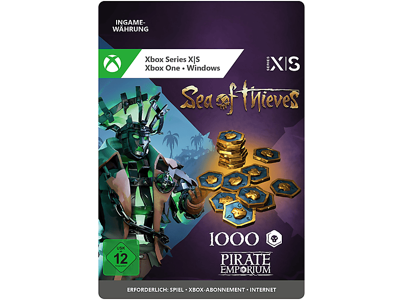 SEA OF THIEVES SEAFARERS ANCIENT COIN PACK 1000 - [Multiplattform] von MICROSOFT
