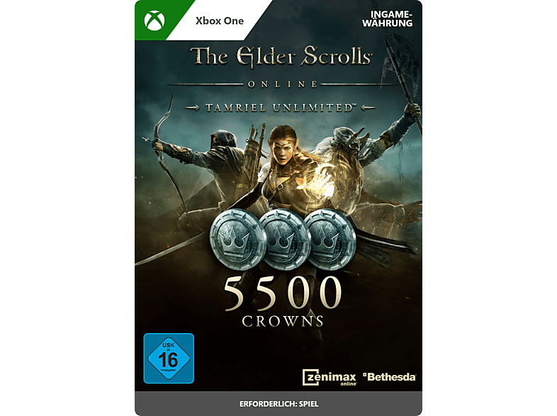 The Elder Scrolls Tamriel Unlimited Edition 5500 Crowns - [Xbox One] von MICROSOFT