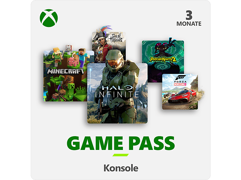 Xbox Game Pass für Konsole 3 Monate von MICROSOFT