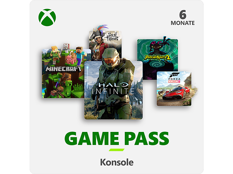 Xbox Game Pass für Konsole 6 Monate von MICROSOFT
