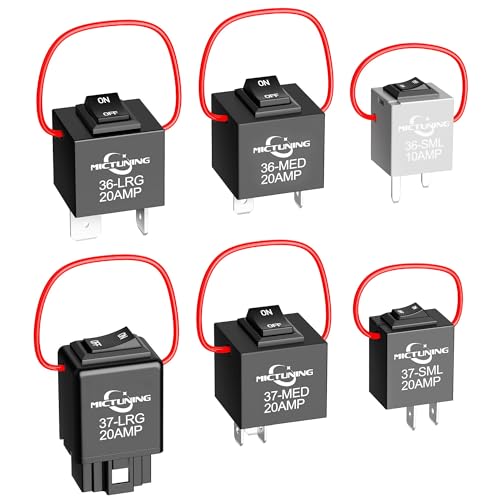 9038A Kraftstoffpumpenrelais, Bypass-Masterschalter-Set mit Ampere-Schleife, 6-teiliges Relais-Tester, Diagnose-Scan-Schalter-Set 9038A Kraftstoffpumpenrelais, Bypass-Masterschalter-Set mit Ampere-Schleife, 6-teiliges Relais-Tester, Diagnose-Scan-Schalter-Set von MICTUNING