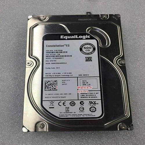 MIDTY 90 % HDD für 500 GB 3,5 Zoll SATA 32 MB 7200 U/min für interne HDD für Server HDD für 06VVK7 6VVK7 ST500NM0011 MIDTY 90 % HDD für 500 GB 3,5 Zoll SATA 32 MB 7200 U/min für interne HDD für Server HDD für 06VVK7 6VVK7 ST500NM0011 von MIDTY