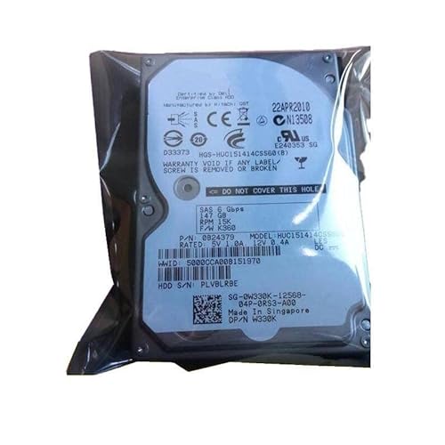 MIDTY 98 % HDD für 147 GB 2,5 Zoll SAS 32 MB 15000 U/min für interne HDD für Server HDD für 0W330K W330K HUCS151414CSS600 MIDTY 98 % HDD für 147 GB 2,5 Zoll SAS 32 MB 15000 U/min für interne HDD für Server HDD für 0W330K W330K HUCS151414CSS600 von MIDTY
