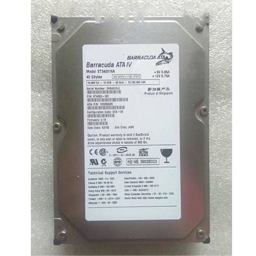 MIDTY 98 % HDD für 40 GB 3,5 Zoll IDE 2 MB 7200 U/min für interne HDD für Desktop HDD für ST340016A MIDTY 98 % HDD für 40 GB 3,5 Zoll IDE 2 MB 7200 U/min für interne HDD für Desktop HDD für ST340016A von MIDTY