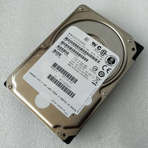 MIDTY Fast HDD für 300 GB 2,5 Zoll SAS 6 Gb/s 32 MB 10000 U/min für interne HDD für Server HDD für MBD2300RC von MIDTY