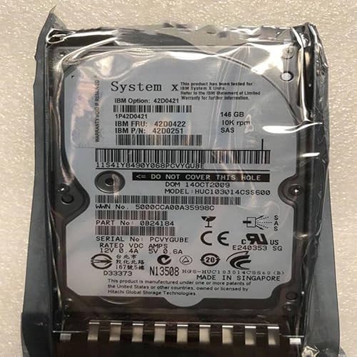 MIDTY HDD für 146 GB 2,5 Zoll SAS 32 MB 10000 U/min für interne HDD für Server HDD für 42D0422 42D0421 42D0251 MIDTY HDD für 146 GB 2,5 Zoll SAS 32 MB 10000 U/min für interne HDD für Server HDD für 42D0422 42D0421 42D0251 von MIDTY