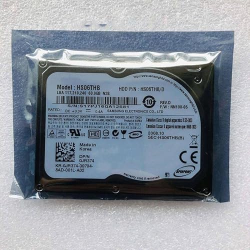 MIDTY HDD für 60 GB 1,8 Zoll CE/ZIF 2 MB 4200 U/min 5 mm für interne HDD für Notebook HDD für HS06THB MIDTY HDD für 60 GB 1,8 Zoll CE/ZIF 2 MB 4200 U/min 5 mm für interne HDD für Notebook HDD für HS06THB von MIDTY