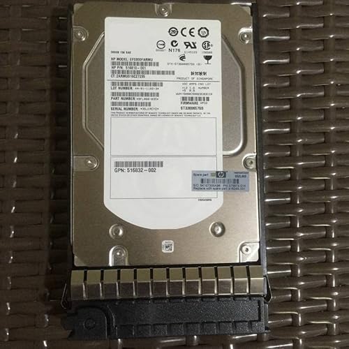 MIDTY HDD für G5 G6 G7 300 GB 3,5 Zoll SAS 6 Gb/S 32 MB 15 K für interne HDD für Server HDD für 516814-B21 517350-001 von MIDTY