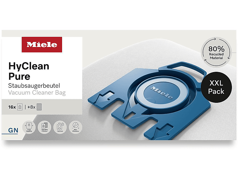MIELE 12498250 GN XXL HyClean Pure Staubsaugerbeutel von MIELE