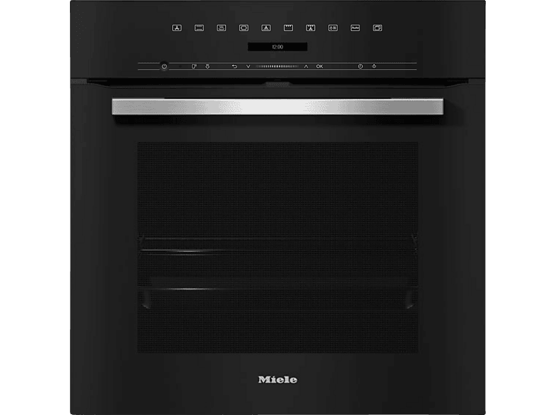 MIELE DGC 7151, Einbaubackofen (Einbaugerät, 76 l, 595 mm breit), BlackLine, Dampfgarfunktion von MIELE