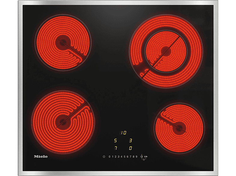 MIELE KM 6520 FR Elektrokochfeld (574 mm breit, 4 Kochfelder) von MIELE