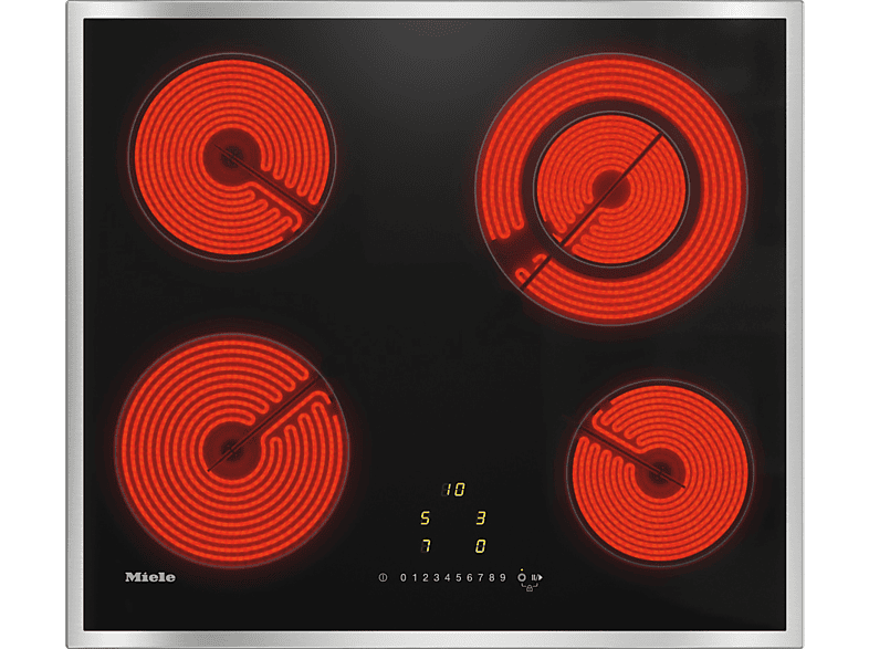 MIELE KM 6520 FR Elektrokochfeld (574 mm breit, 4 Kochzonen) von MIELE