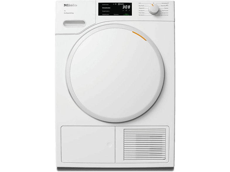 MIELE TWB640WP EcoSpeed&8kg Wärmepumpentrockner T1 White Edition (8 kg, A+++, Lotosweiß) von MIELE
