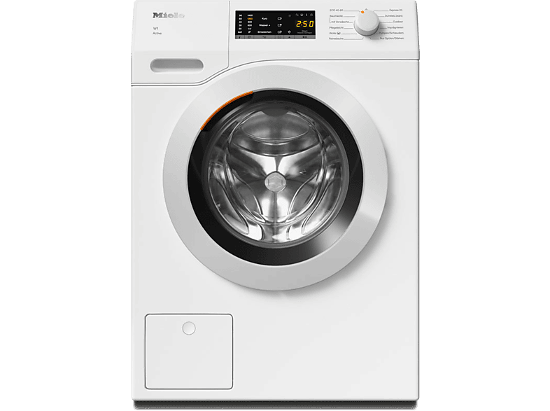 MIELE WCA032 WPS Active W1 Chrome Edition Waschmaschine (7 kg, 1400 U/Min., A, Flusenfilter, Fremdkörperfilter) von MIELE