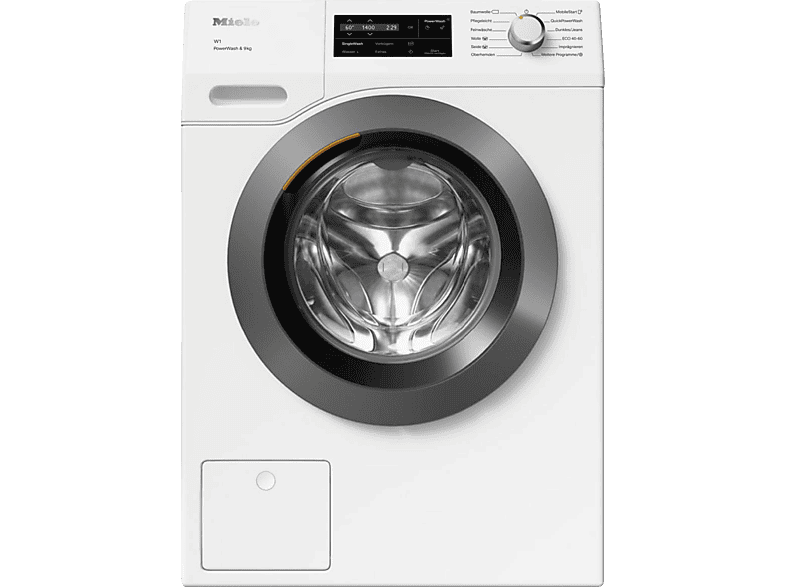 MIELE WCG370 WPS W1 Chrome Edition Waschmaschine (9 kg, 1400 U/Min., A, Flusenfilter Fremdkörperfilter) von MIELE