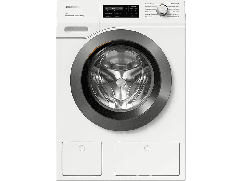 MIELE WCI870 WPS W1 Chrome Edition Waschmaschine (9,0 kg, 1600 U/Min., A, Flusenfilter Fremdkörperfilter) von MIELE